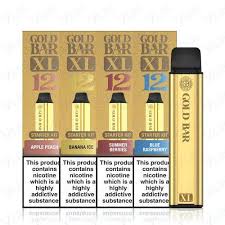 Gold Bar XL 12  10K 10000 Puffs Prefilled Pod Kit gold bar Vaporony