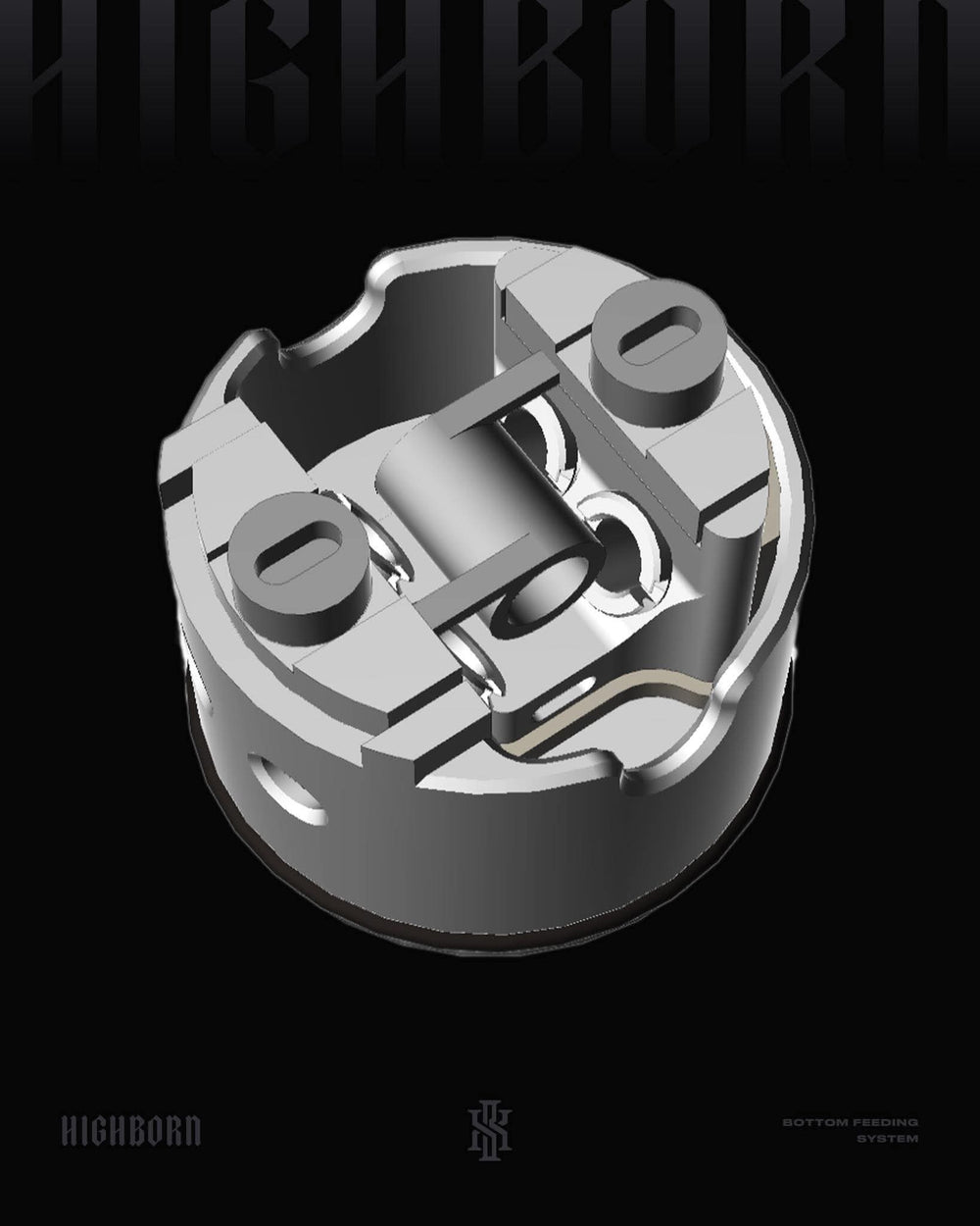 Goldleaf Drip Highborn 22mm RDA Goldleaf Drip Vaporony