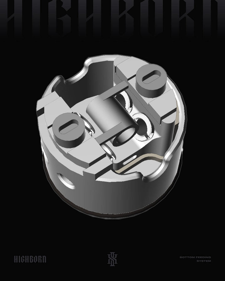 Goldleaf Drip Highborn 22mm RDA Goldleaf Drip Vaporony