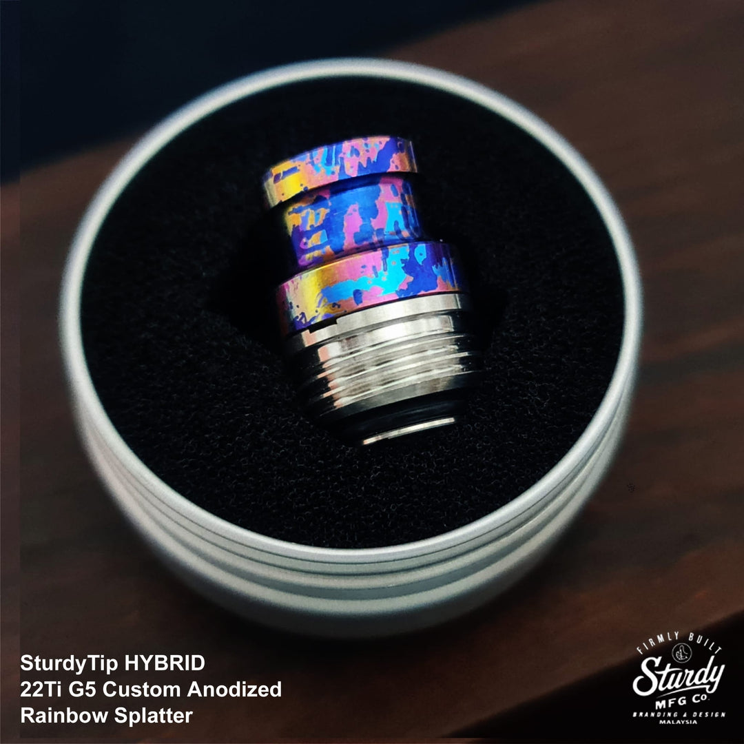 STURDY MFG Sturdy Boro/Dot Drip tips