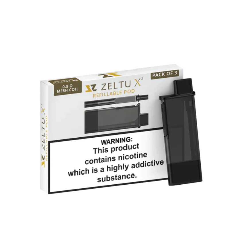 ZELTU X3 Refillable Replacement Pods (15116098765185)
