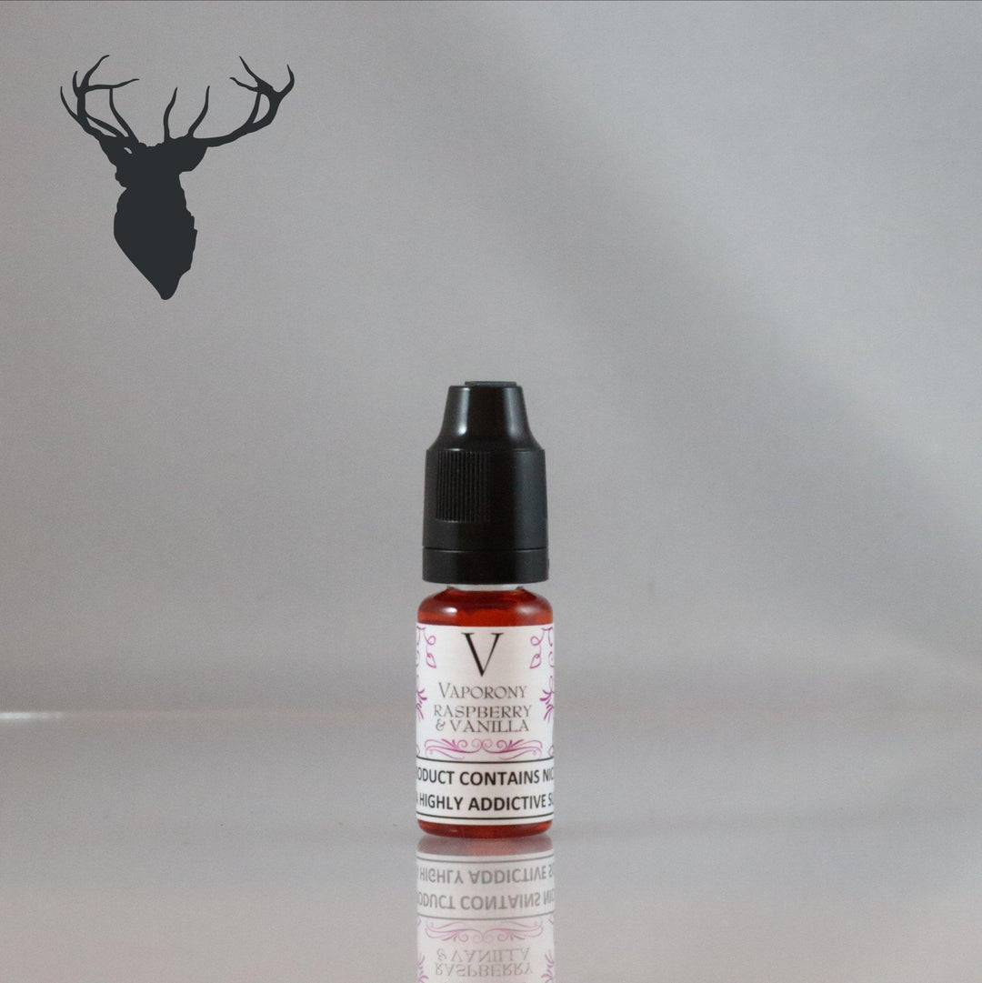 Vaporony High PG -  Raspberry & Vanilla (4357624823882)
